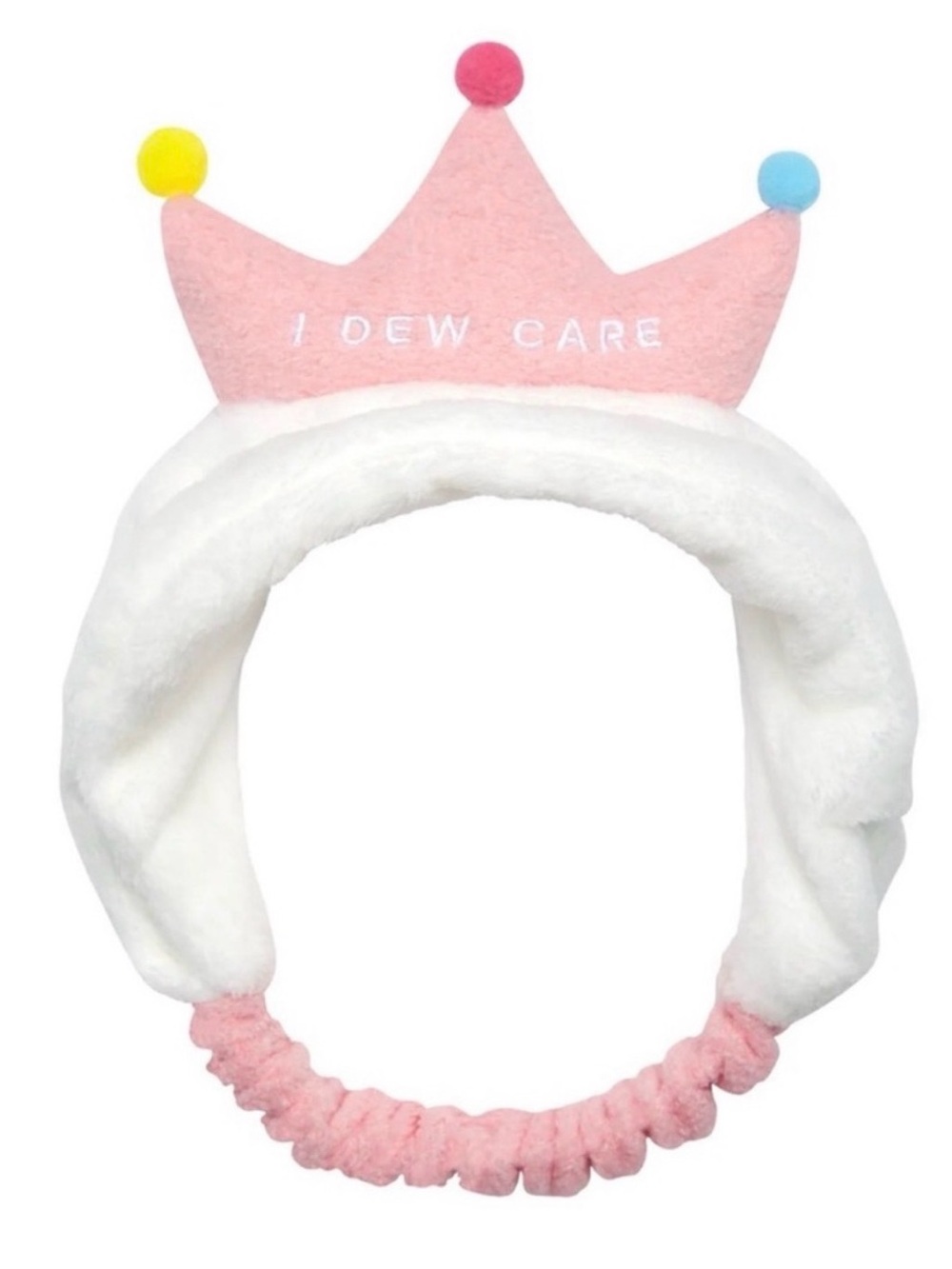 I Dew Care Tiara Makeup Shower Headband NIB